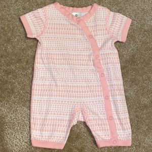 Hanna Andersson pink onesie
